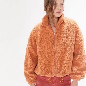 UO Urban Outfitters Willow Jacket Sherpa Medium